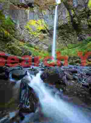 Elowah Falls, Columbia River Gorge, Oregon