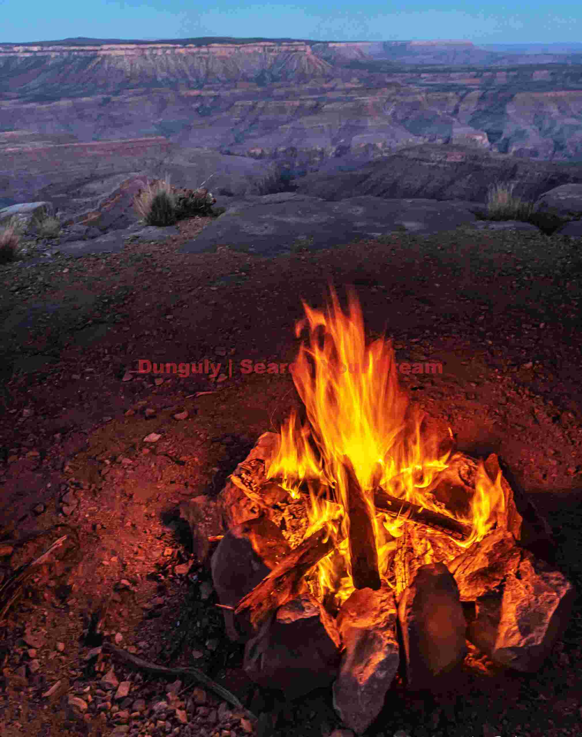 Evening Campfire at Parashant National Monument