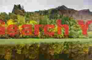 Fall Reflections, Columbia River Gorge, Oregon