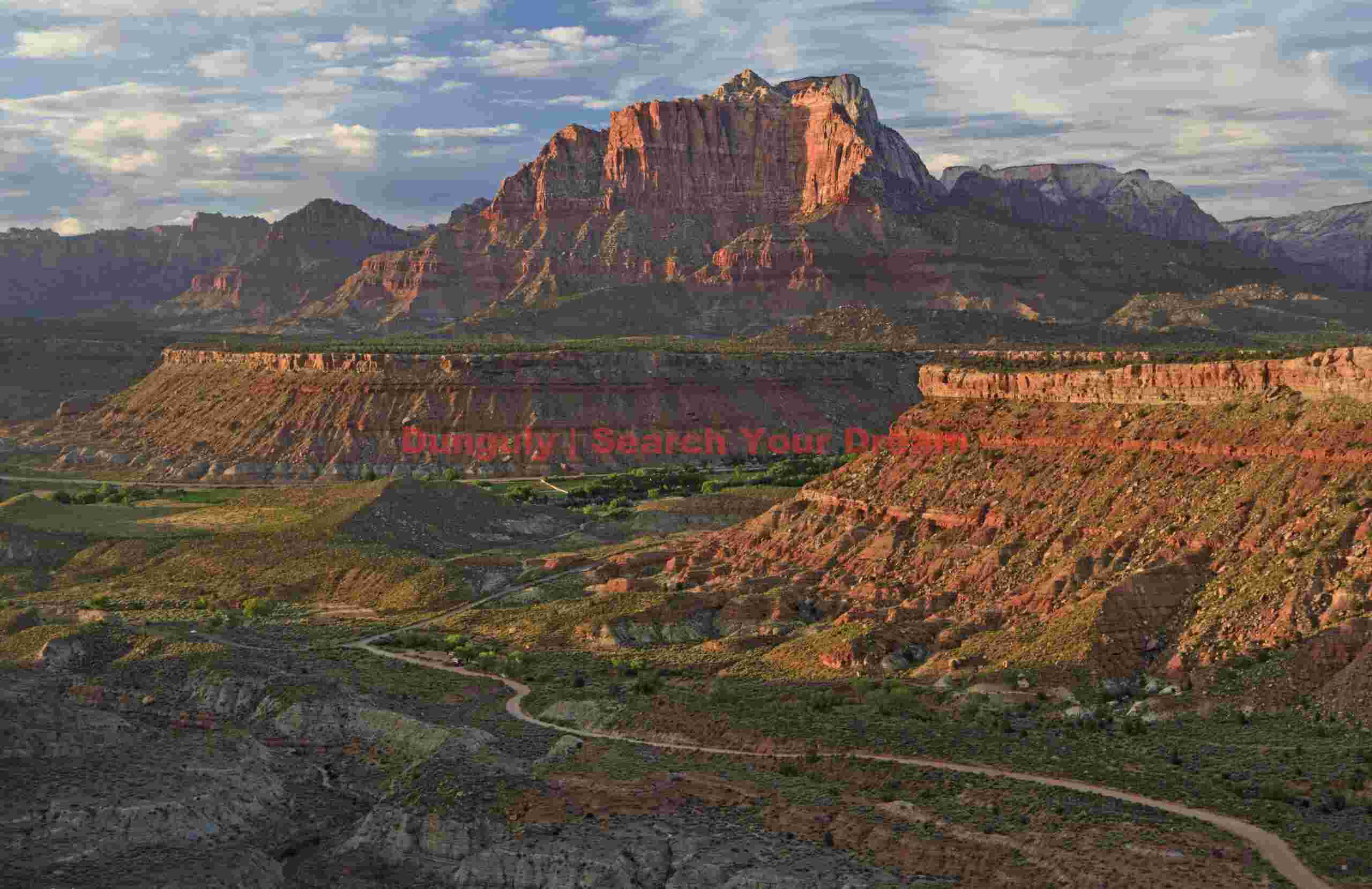 Gateway to Zion from Smithsonian Buttes