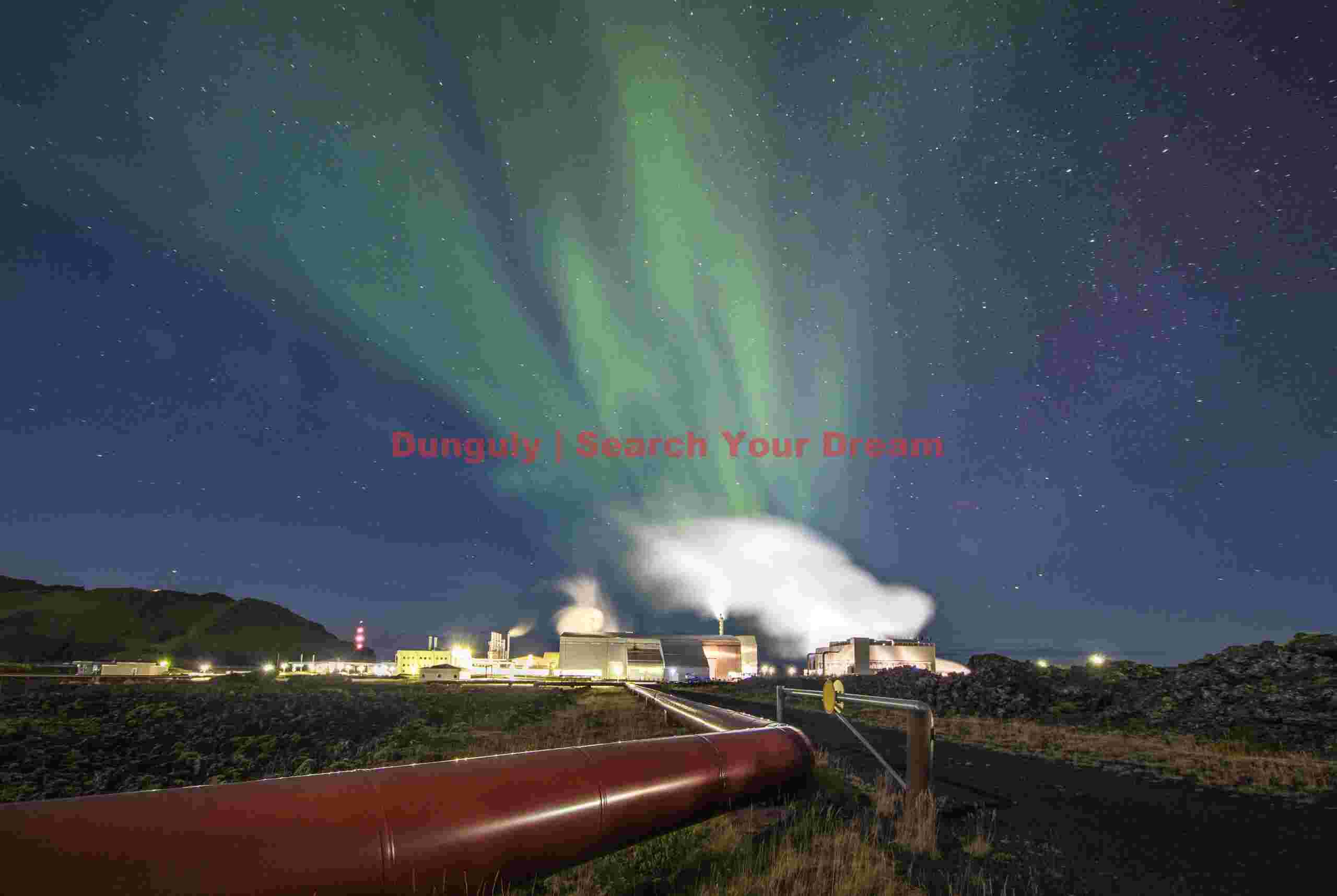 Geothermal Pipes With Aurora