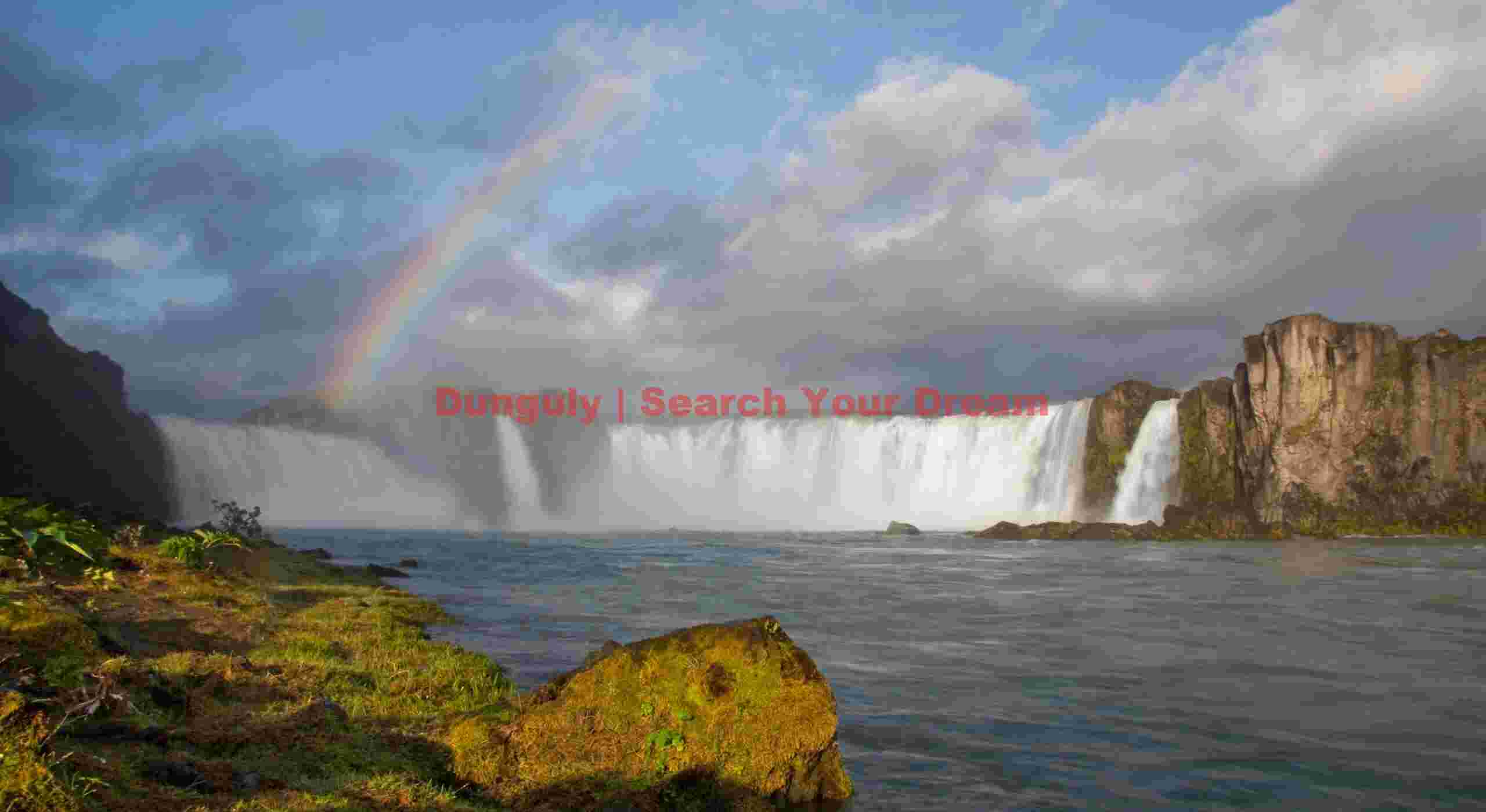 Godafoss rainbow