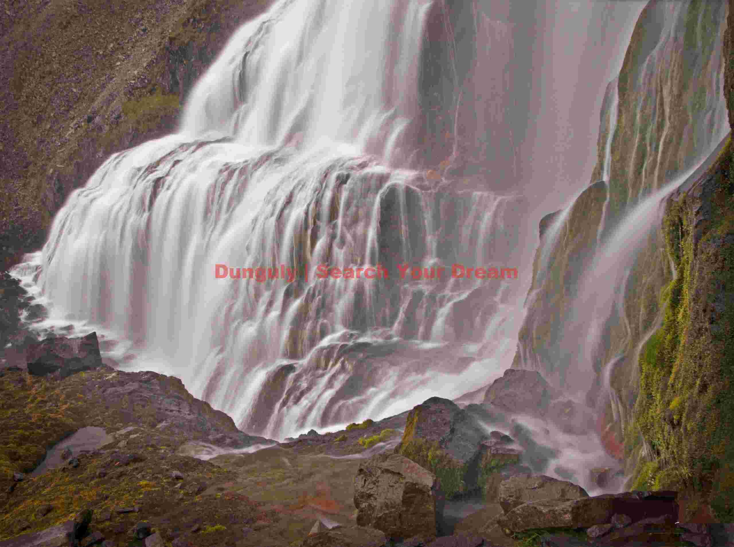 Gossamer veil, Dynjandifoss