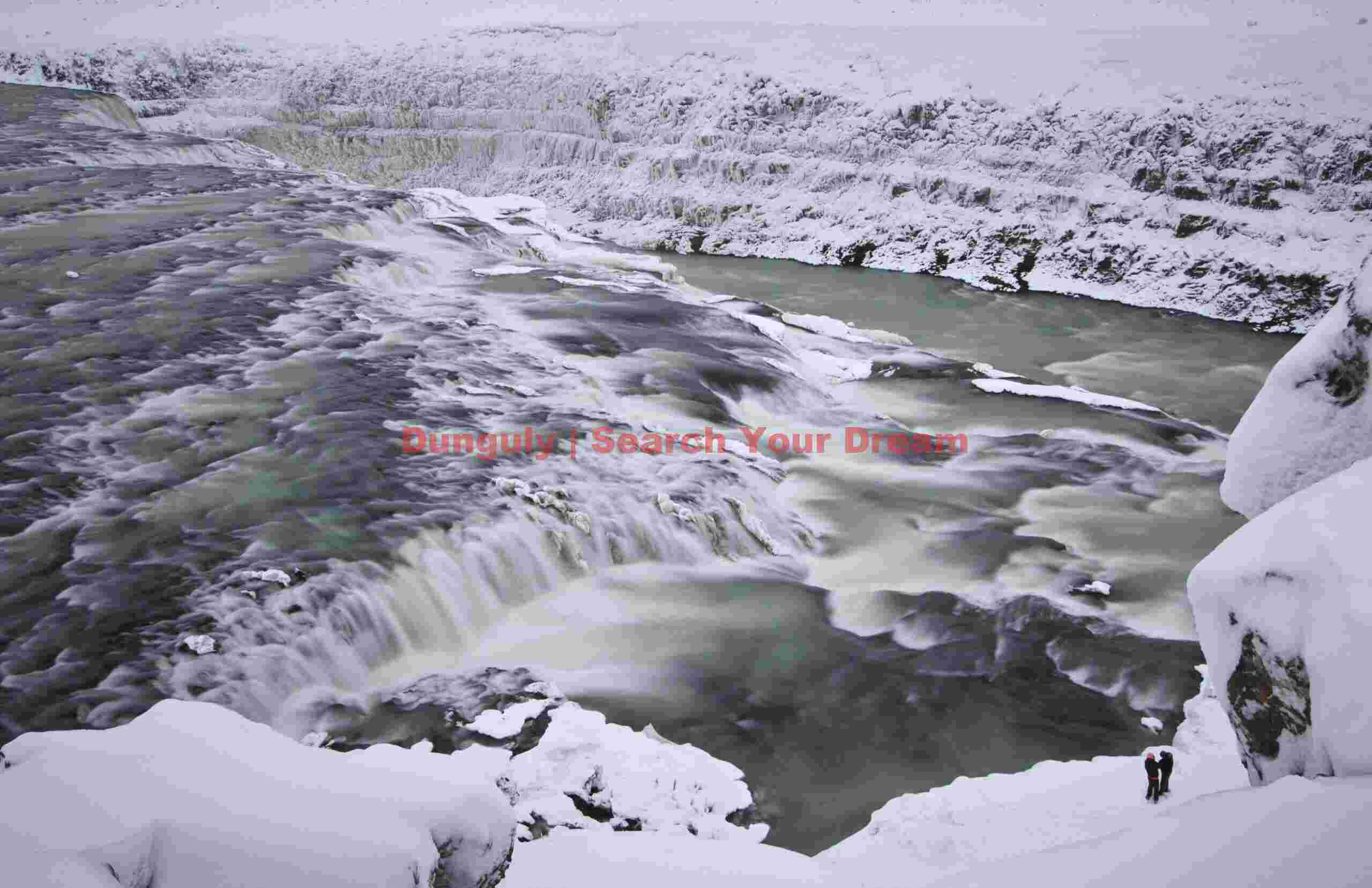 Gulfoss in winter