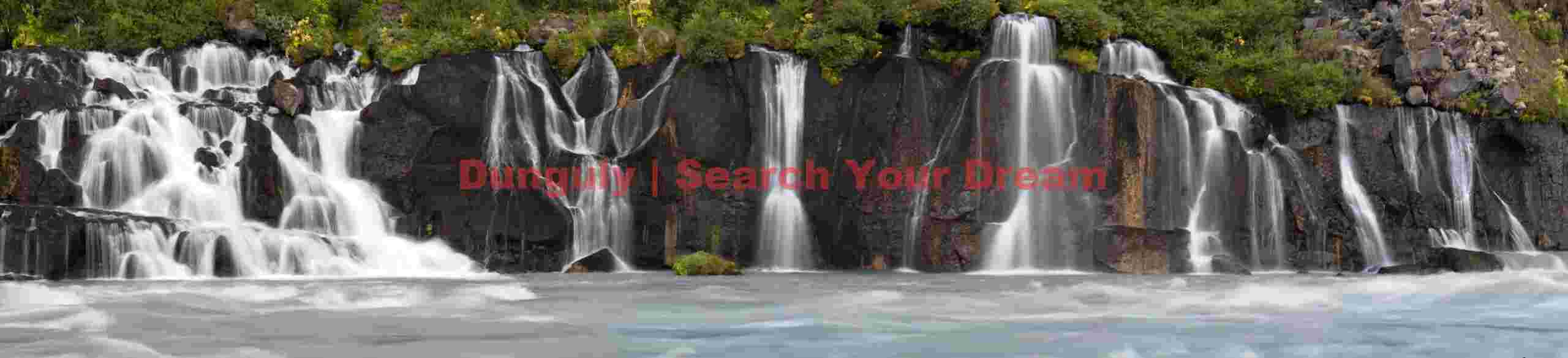 Hraunfossar panorama