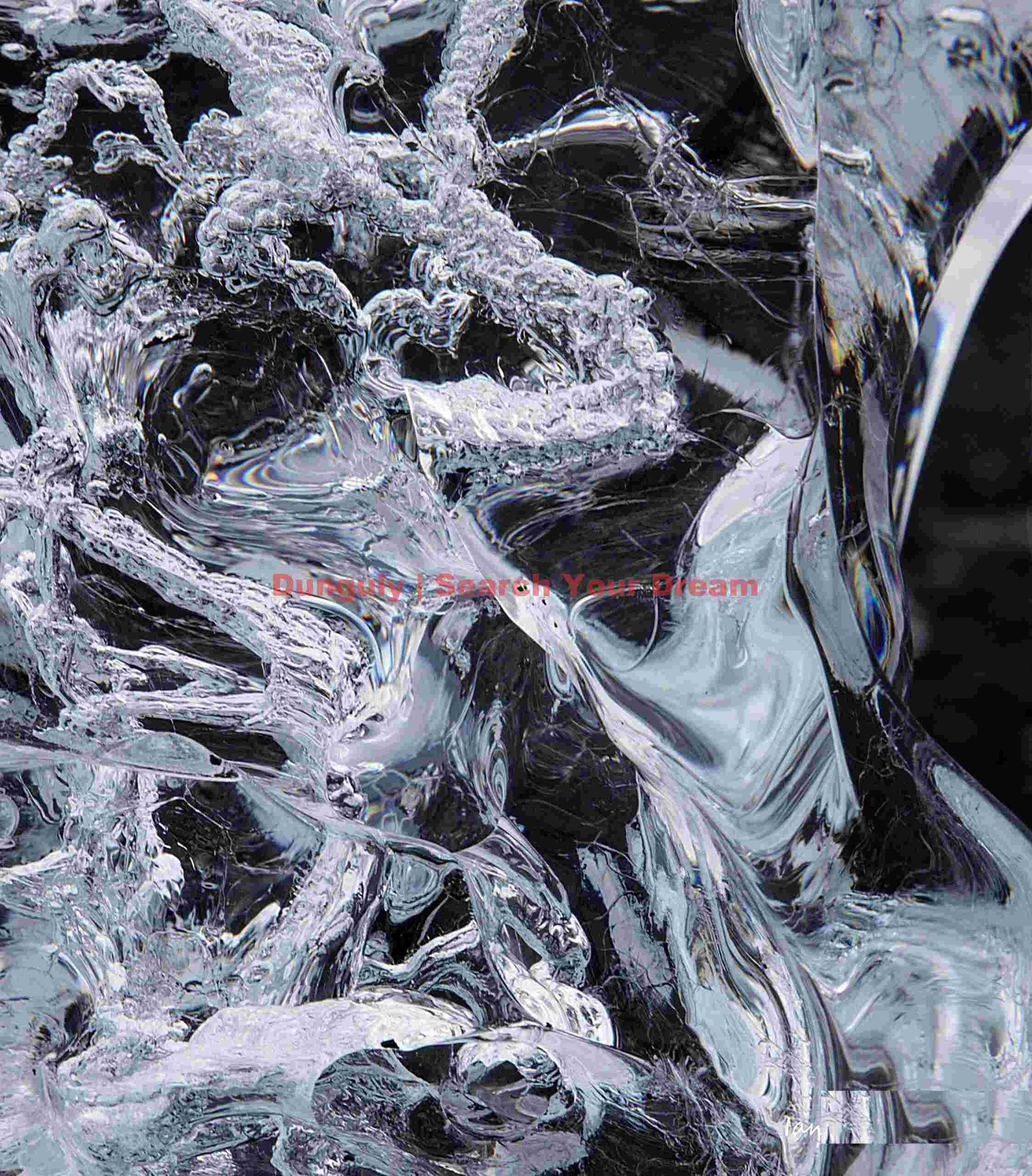 Glacial Ice Formation at Ice skein 1
