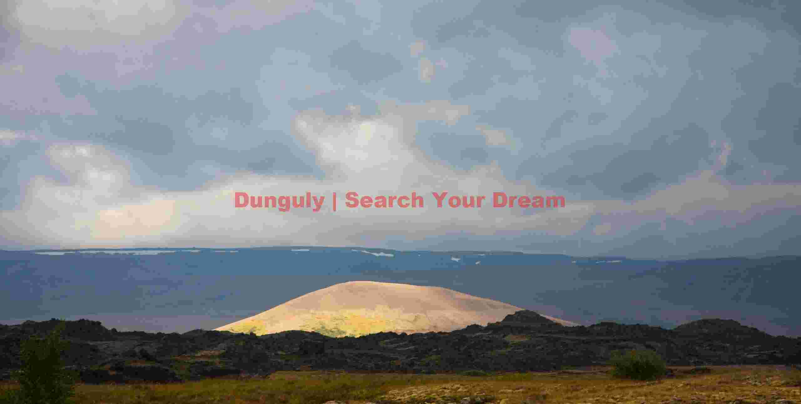 Iceland Landscape: Illuminated cone - Myvatn