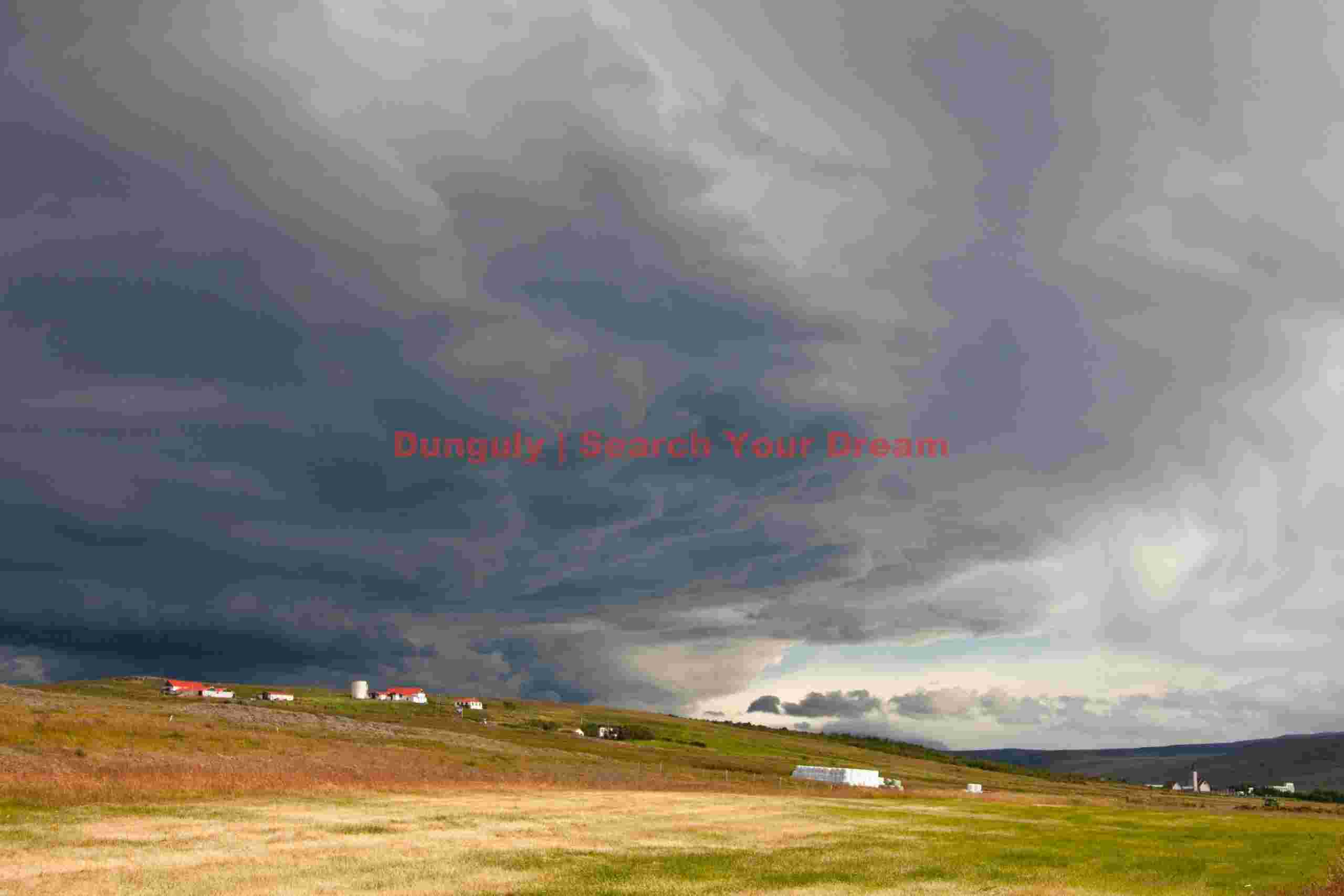 Incoming storm, North Iceland