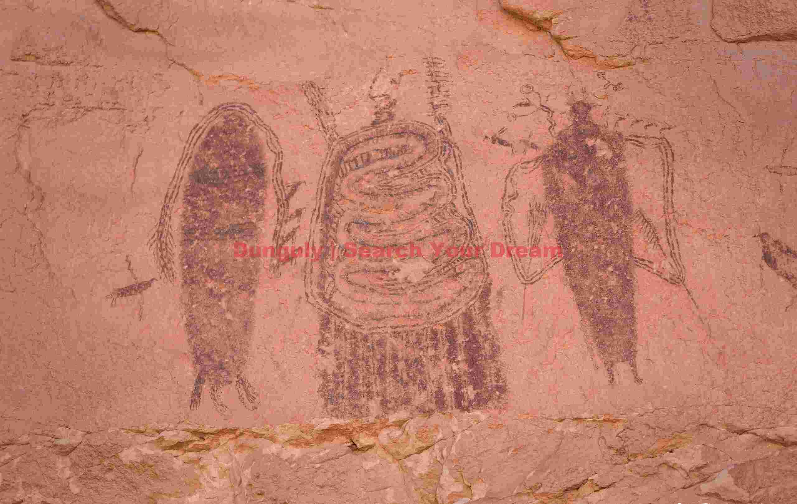 Intestine Man Pictograph