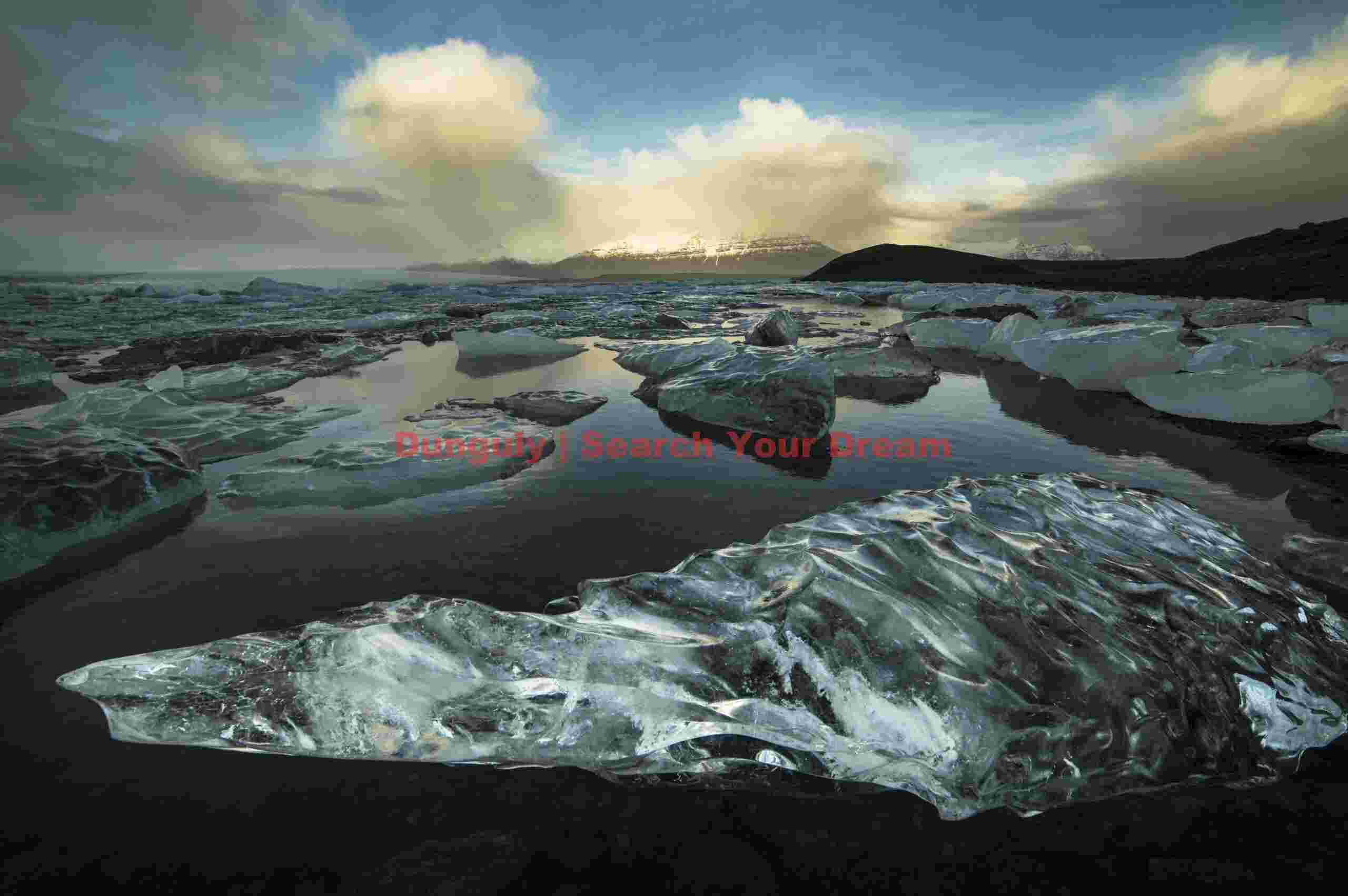 Glacial Ice Formation at Jökelberg shard