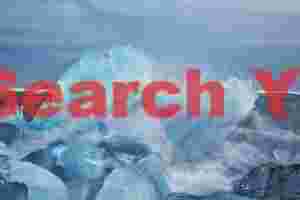 Glacial Ice Formation at Jokelbergs in surf #1, Jokulsa beach, South Iceland