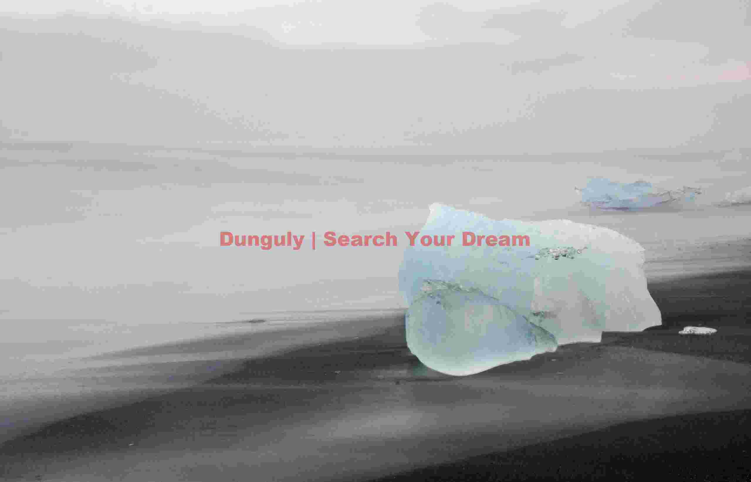 Glacial Ice Formation at Jokulsarlon - beached berg