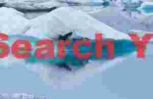 Glacial Ice Formation at Jokulsarlon - ice blue