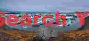 Glacial Ice Formation at Jokulsarlon lagoon - rock and ice