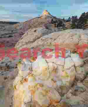 Textured Desert Monument