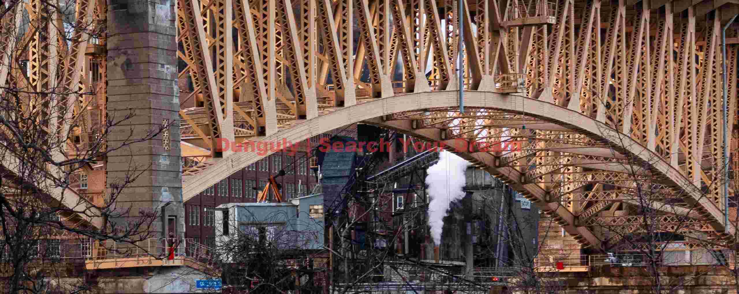 Liberty Bridge Detail in Pittsburgh