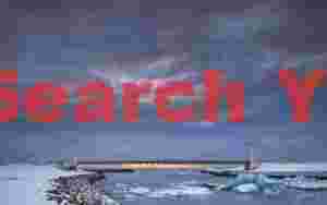 Glacial Ice Formation at Light below the bridge