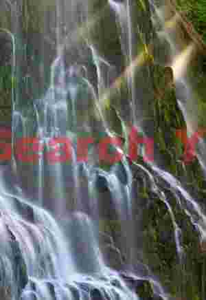 Radiant Waterfall Beams