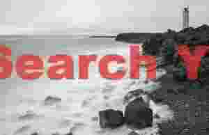 Lighthouse and boulder beach; Snaefellsnes Peninsula