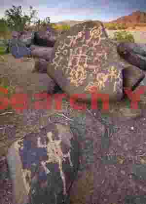 Lizard Petroglyph at Painted Rocks