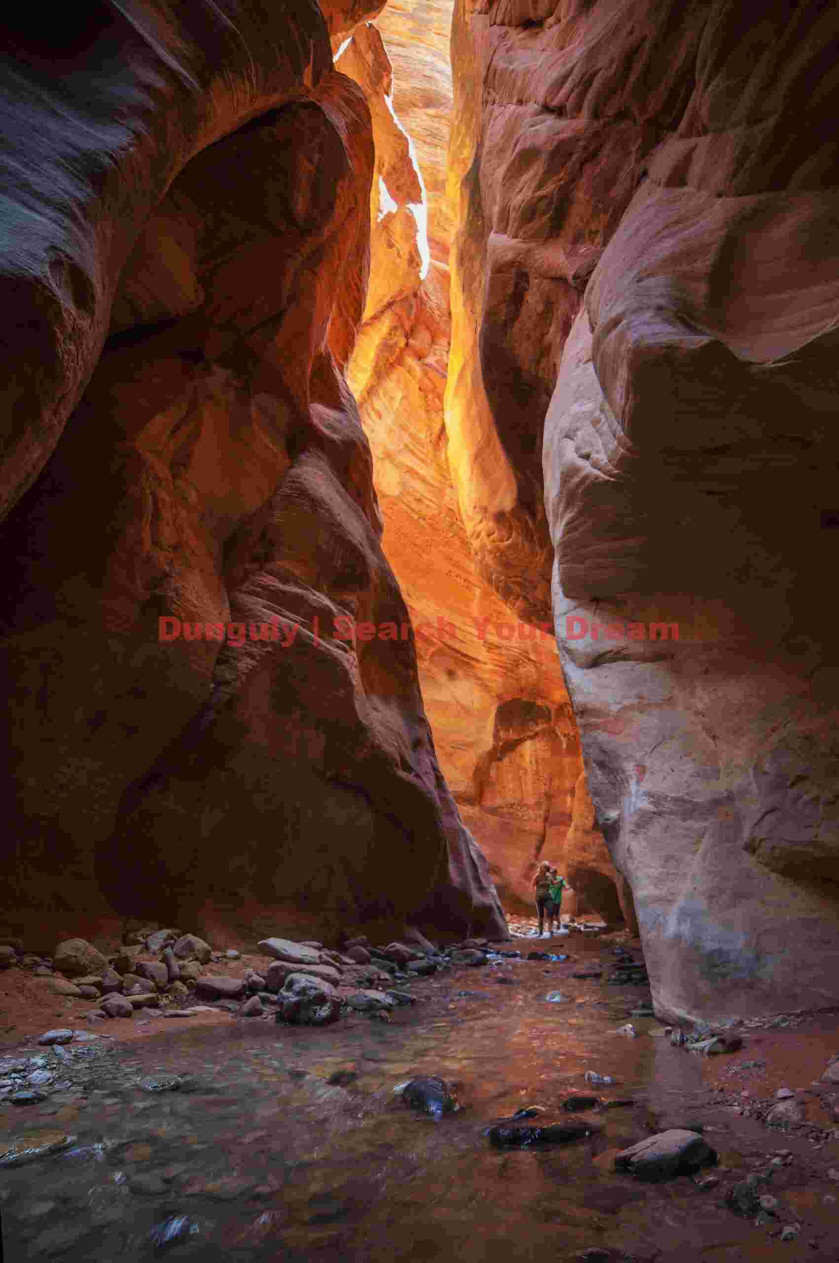 Lower section of slot, Kanarrra Creek