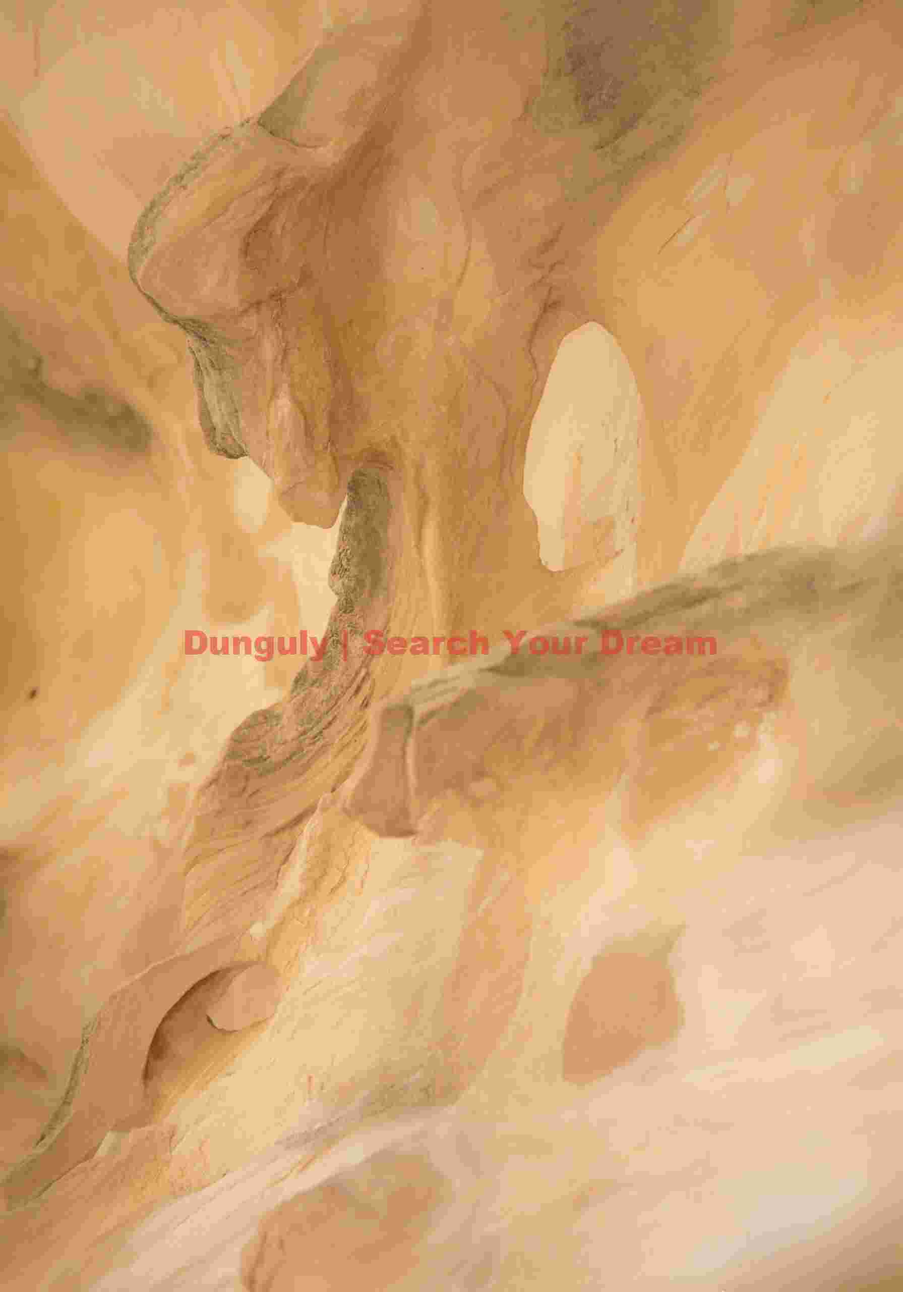 Molten sandstone abstract - Crack Canyon - San Rafael Reef