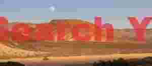 Moonrise Over Colored Hillside at Sunset - Emigrant Peak Original