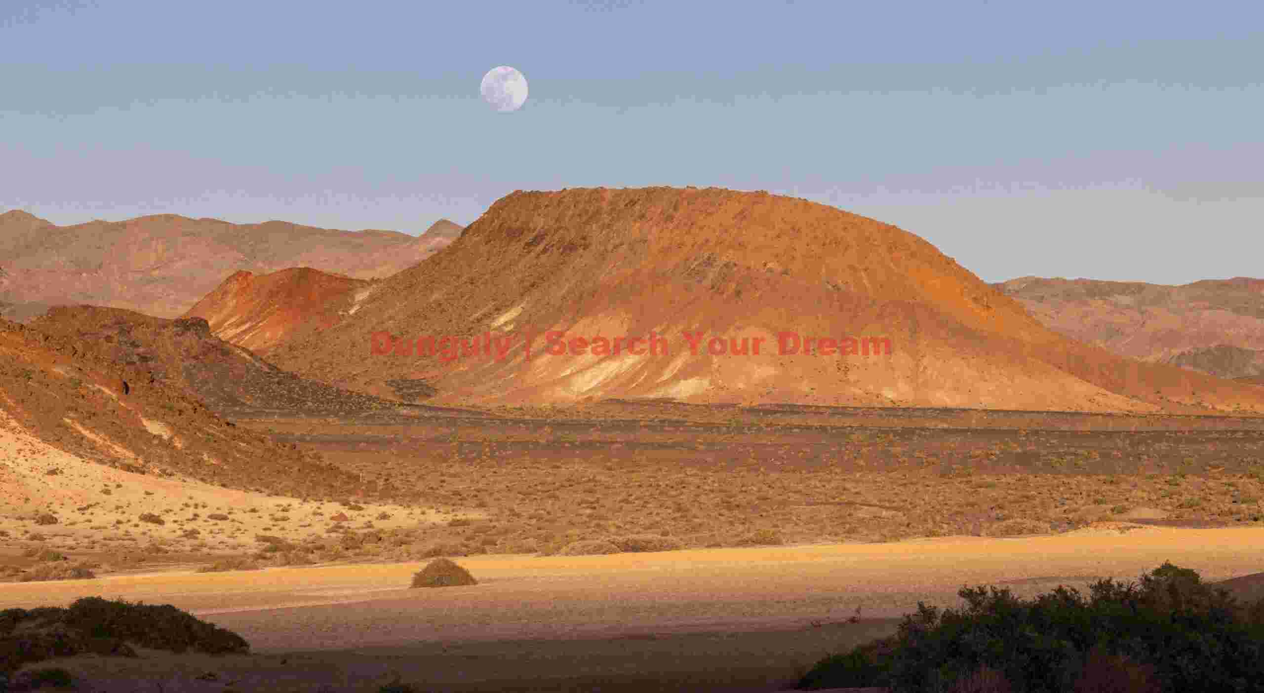 Moonrise Over Colored Hillside at Sunset - Emigrant Peak Variation