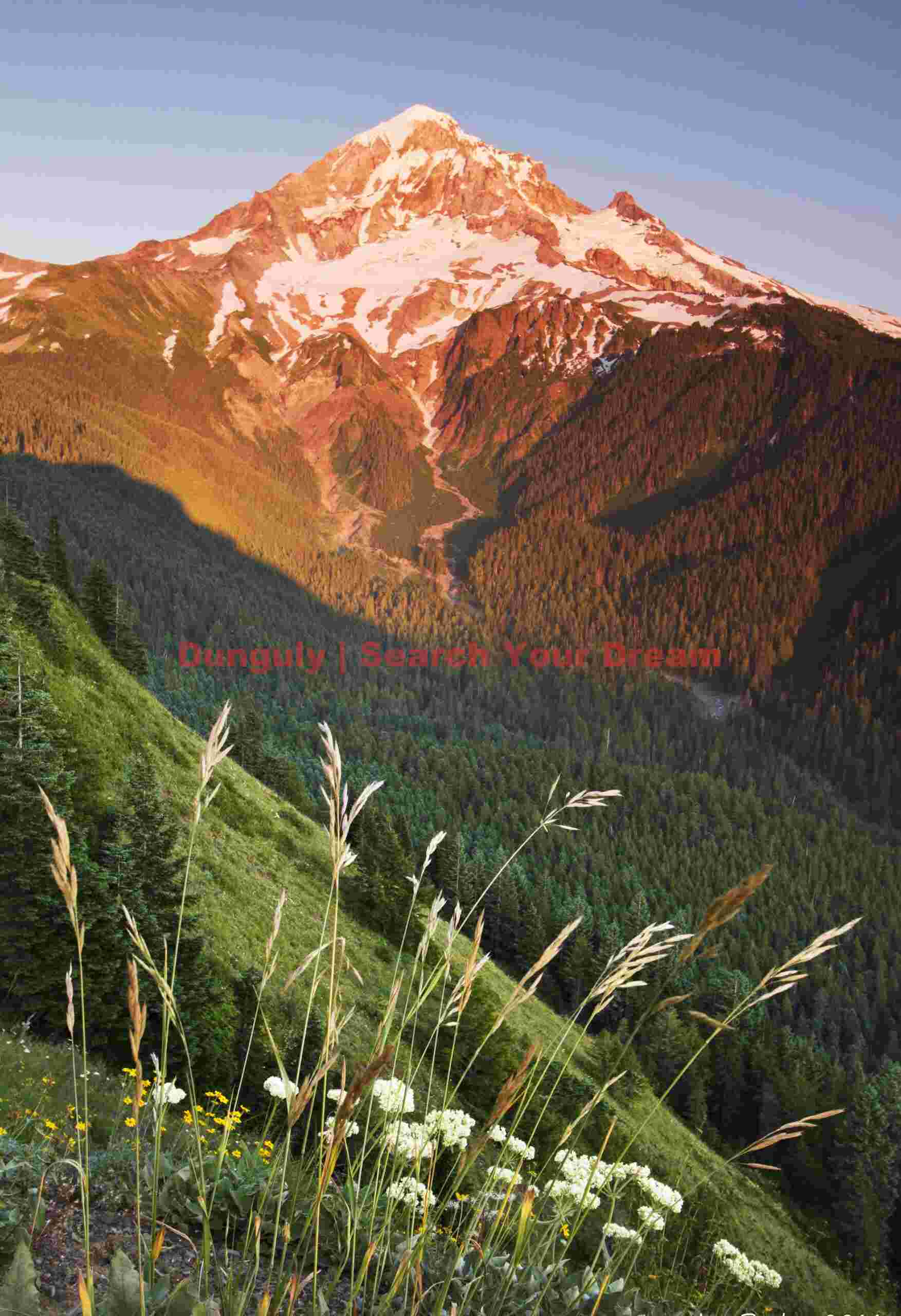 Alpine Sunset Reflection