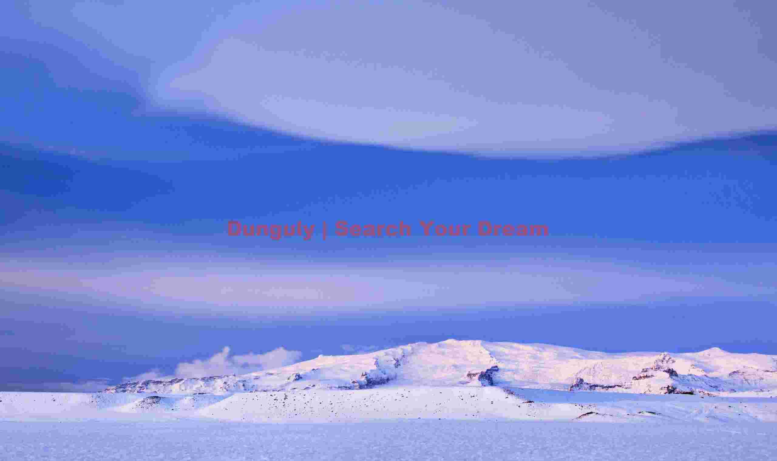 Mountain and cloud mirror; Jokulsarlon