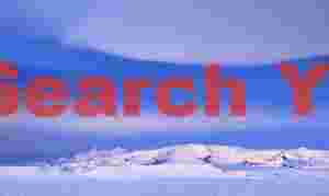 Glacial Ice Formation at Mountain and cloud mirror