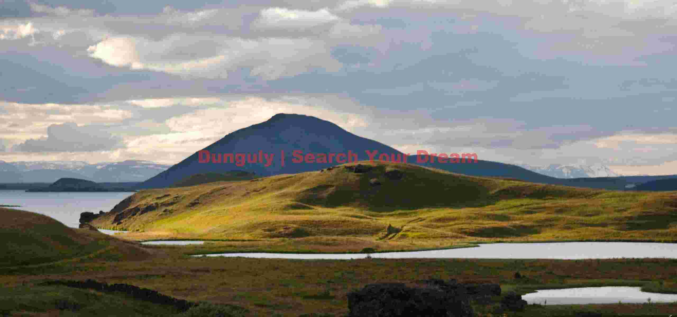 Iceland Landscape: Myvatn lake