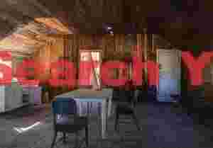 Historic Mine Cabin Interior at North Star Mine - KOFA Wildlife Reserve