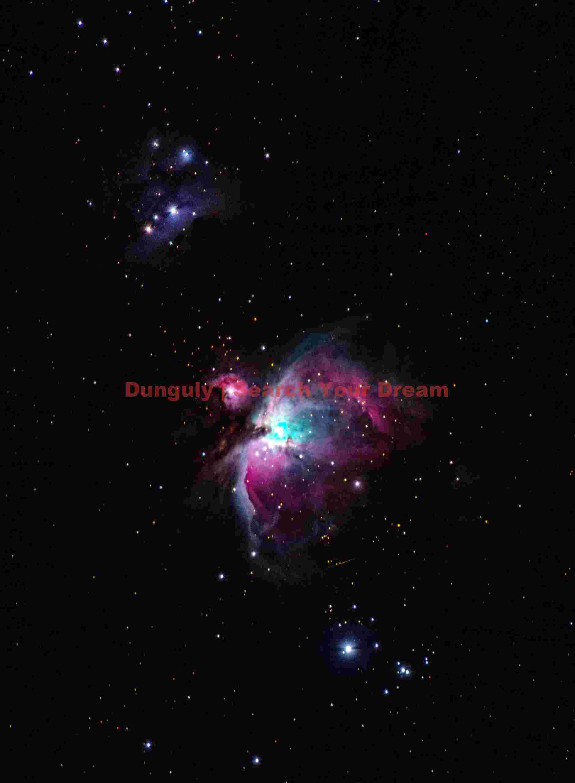 Orion Nebula - Deep Sky Astronomical Observation from Dark Sky Location