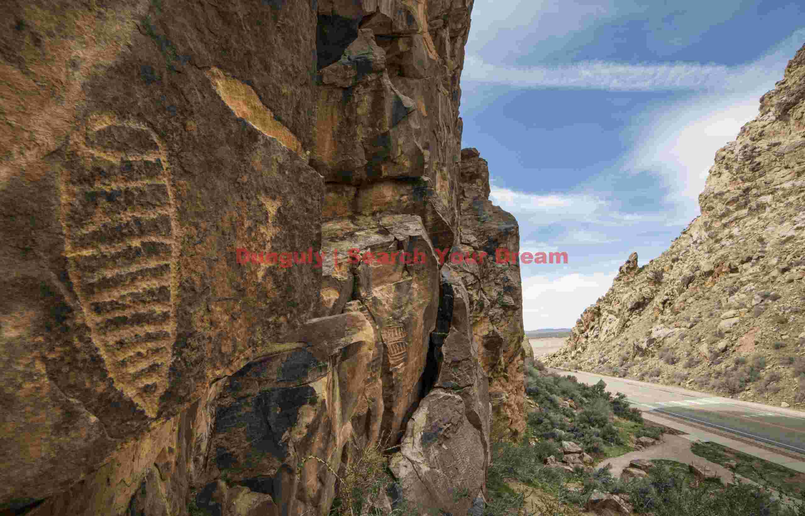 Parowan Gap Petroglyph Site