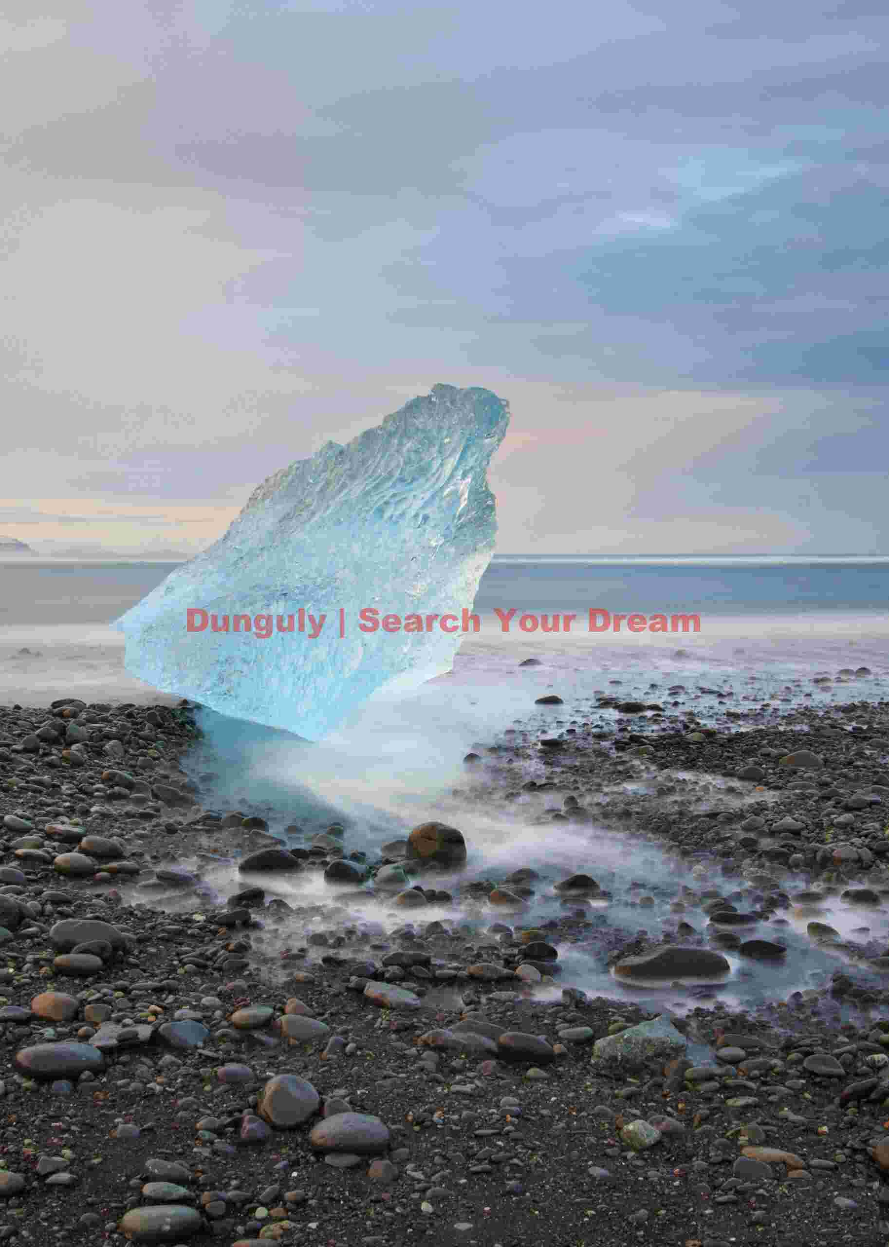 Glacial Ice Formation at Pebbles and berg