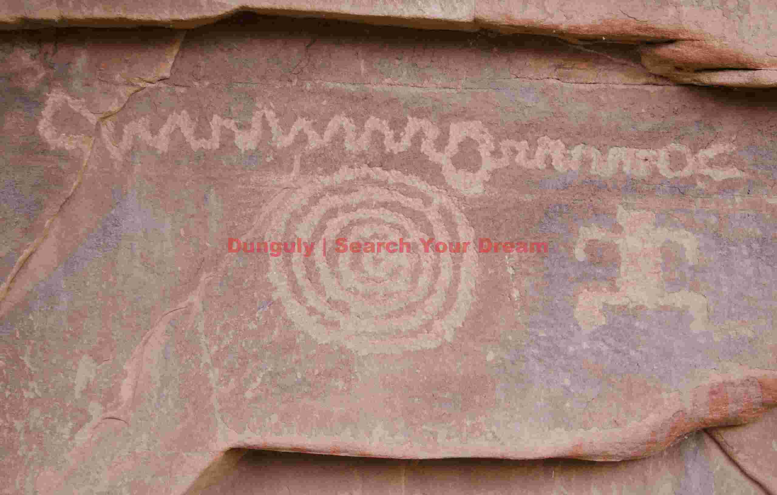 Petroglyph Canyon at Zion National Park