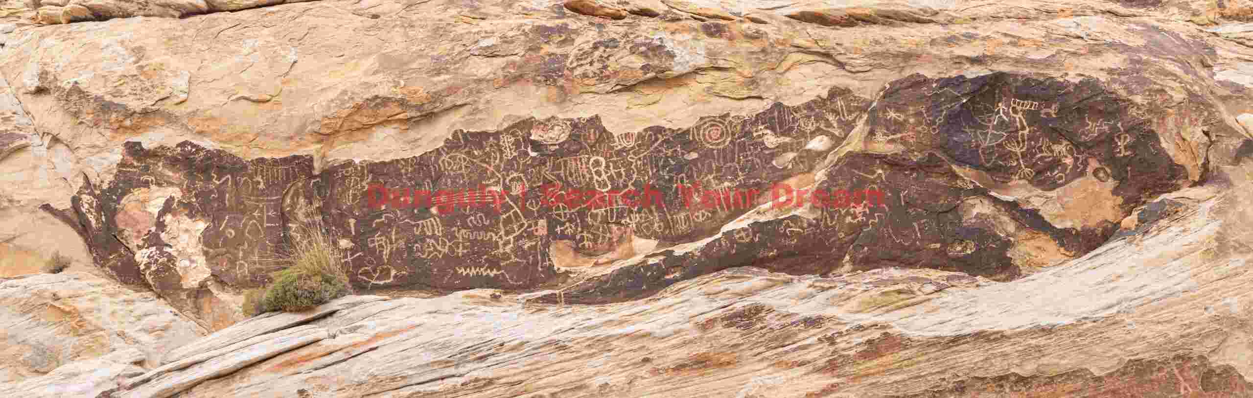 Petroglyph Panel Above the Dam