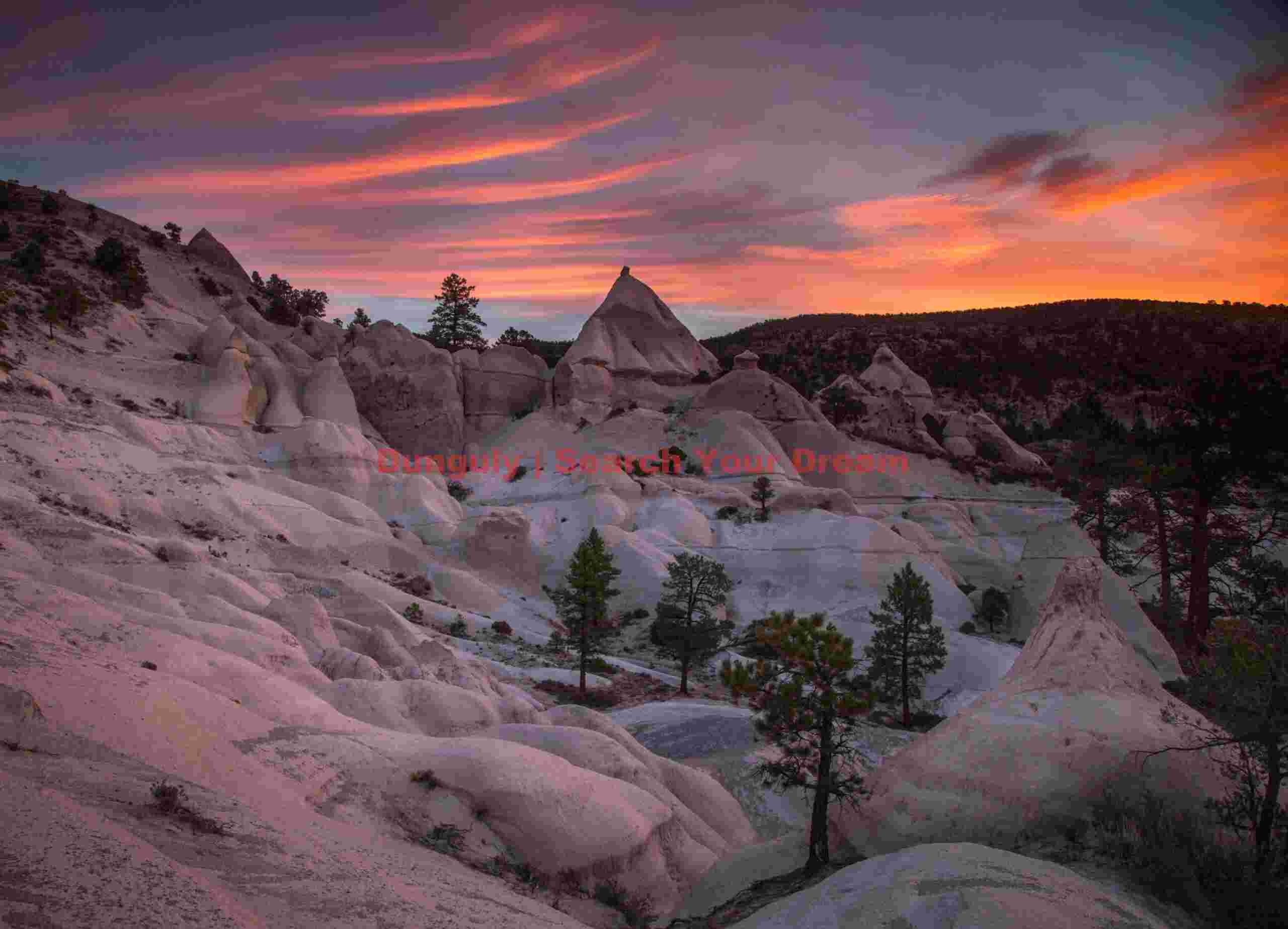 Pine Valley at Sunrise - Utah Mountain Landscape