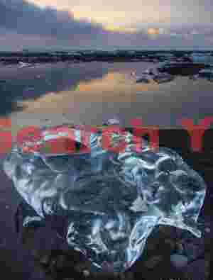 Glacial Ice Formation at 'Polo mint' Jökelberg