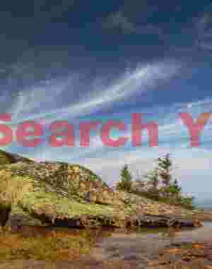 Rain Pool Reflection on Cadillac Mountain - Acadia