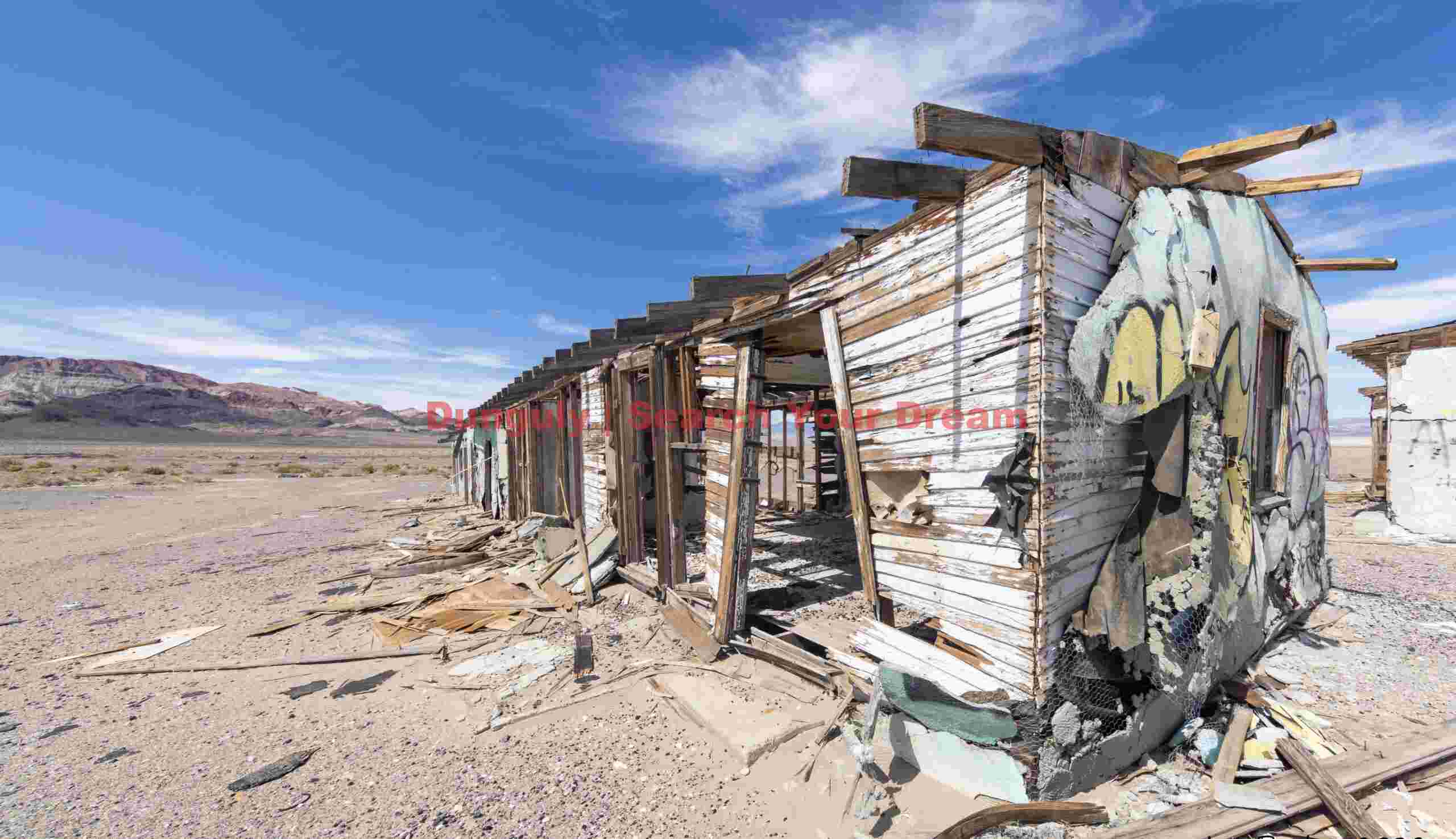 Ramshackle Abandoned Structure in Coaldale, Nevada