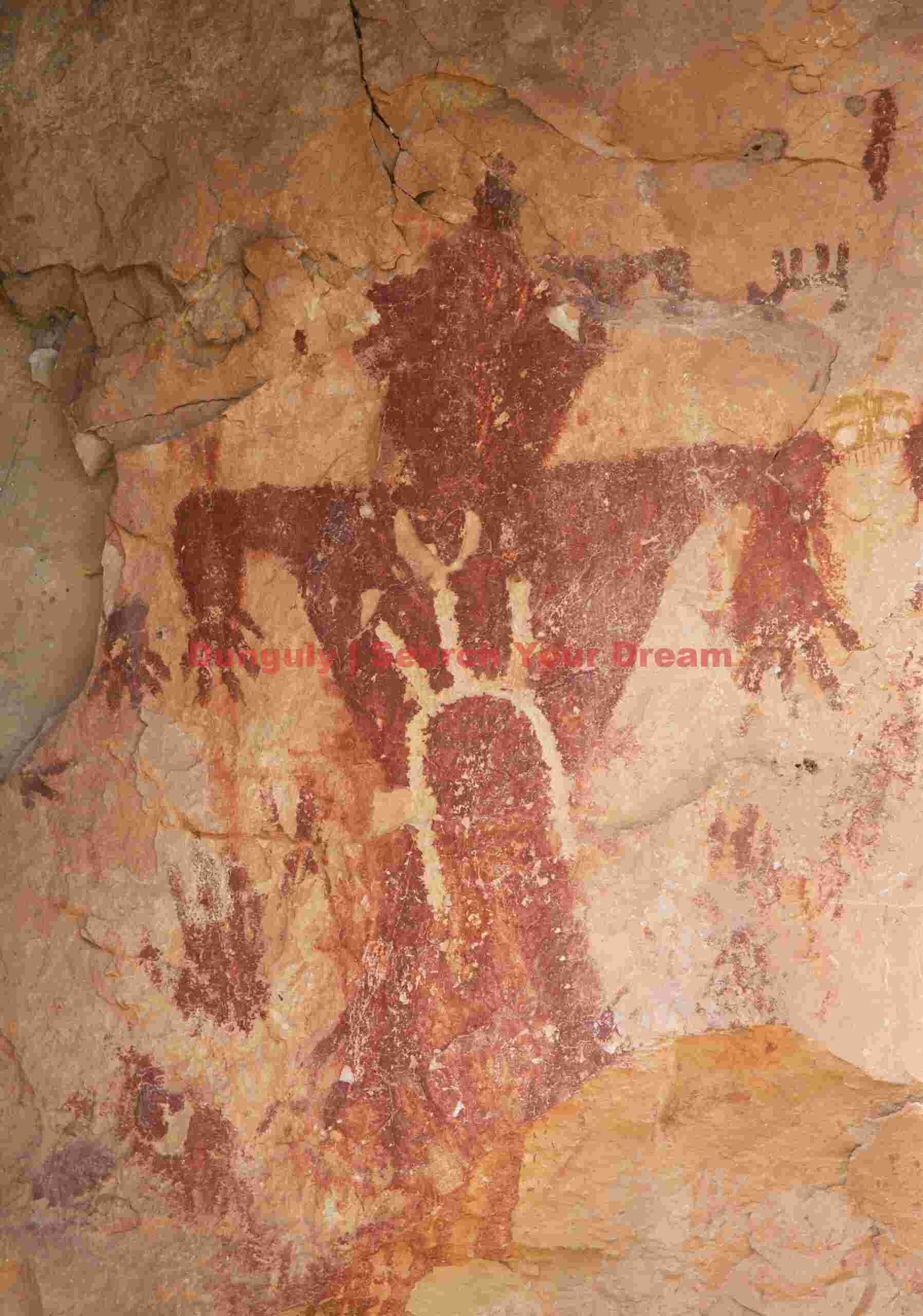Red Man and Hieroglyphs at Snake Gulch