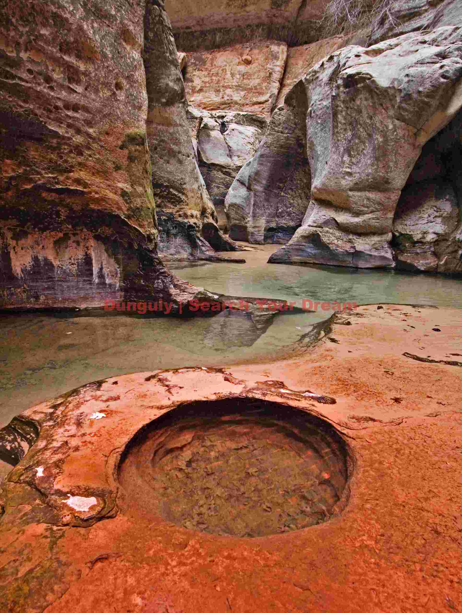 Crimson Basin - Desert Pothole