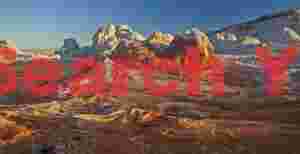 Red sandstone glazing - White Pocket