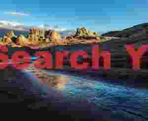 Reflected light on a rainwater seep White Pocket - Vermillion Cliffs National Monument