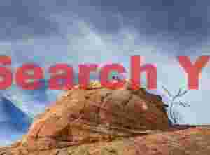 Sandstone dome circled by cloud - Yant Flat