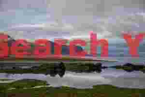 Glacial Ice Formation at Seascape at Búðir