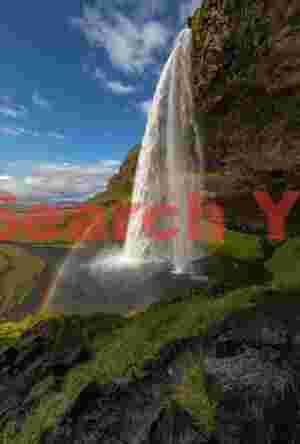 Selandjafoss rainbow