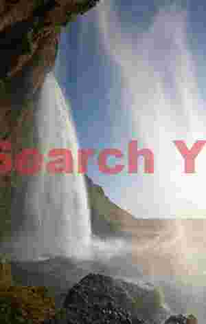 Seljalandfoss - spray patterns